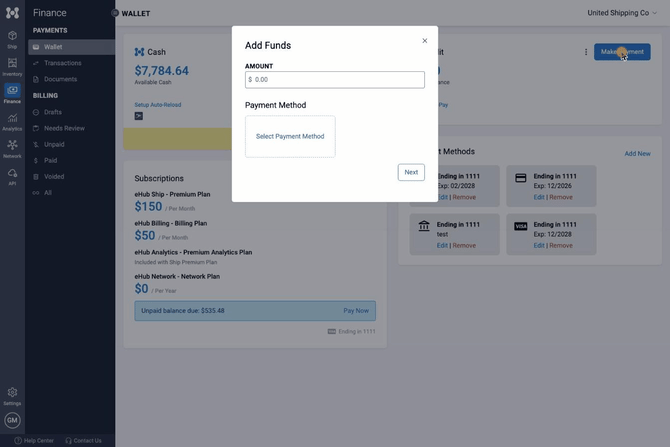 wallet-credit-make-payment